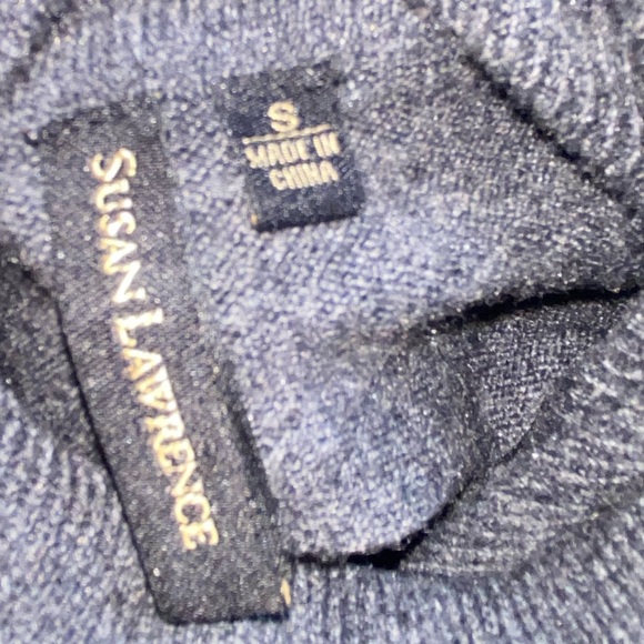 Susan Lawrence turtleneck dress w/pockets - Picture 2 of 4